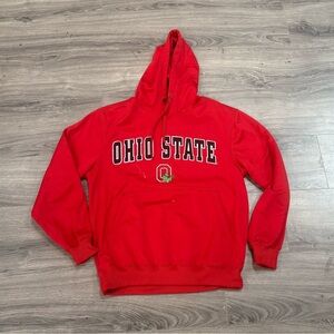 Team Apparel Ohio State Red Hoodie